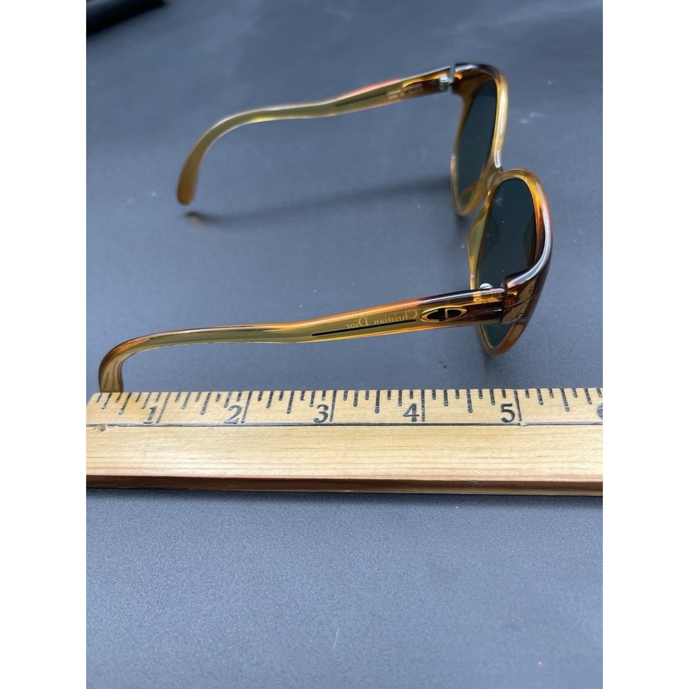 Christian Dior 2036-10 Optyl Sunglasses Germany Brown Oversized Frames Only - Picture 5 of 6